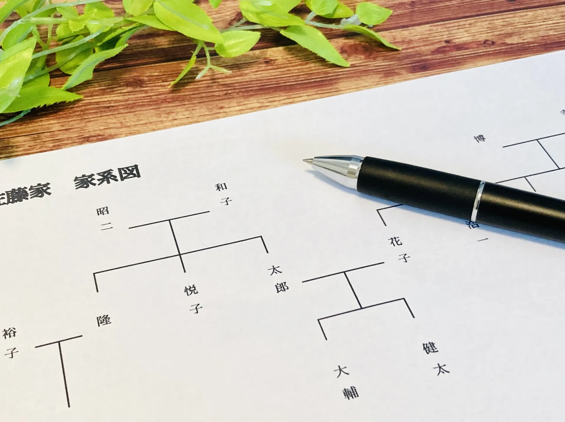 喪中はがきの文例｜故人の続柄別