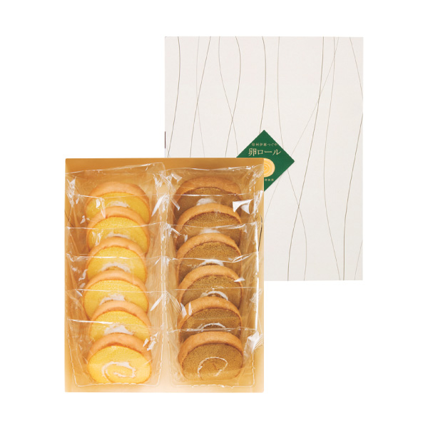 信州伊那 つぐや 信州たまごを使ったたまごロールケーキ（2本セット）