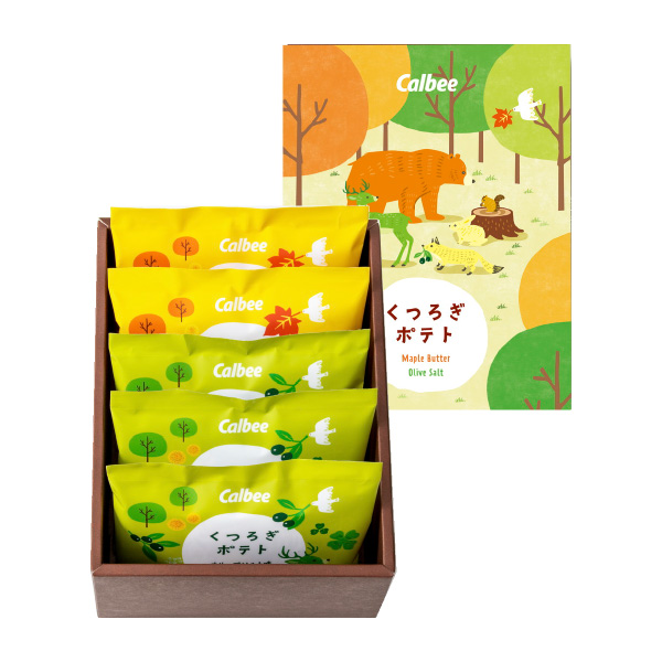 カルビー くつろぎポテト（5袋入）