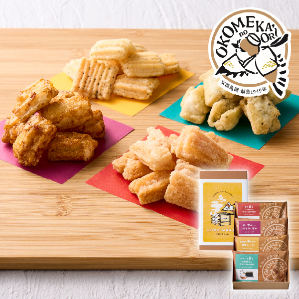 OKOMEnoKAORI 手揚げ京あられ 4袋