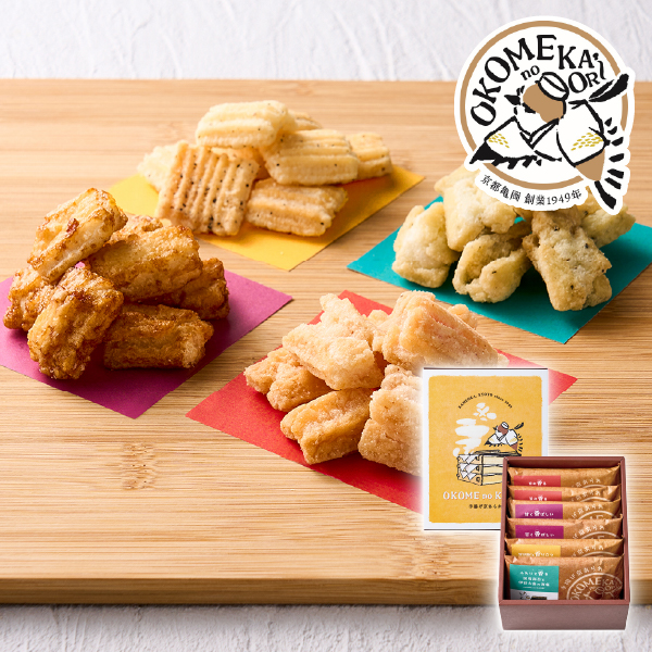 OKOMEnoKAORI 手揚げ京あられ 6袋