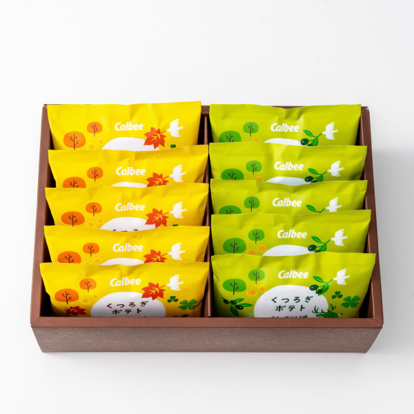カルビー くつろぎポテト （10袋入）
