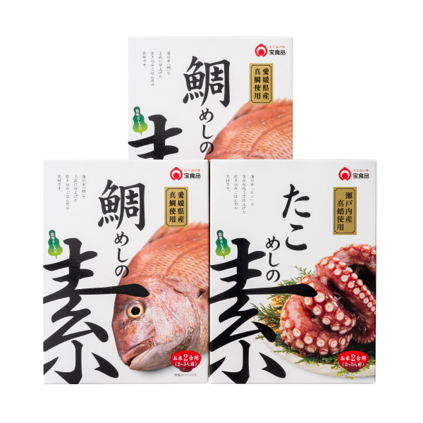 【送料無料】産地直送｜鯛めし・たこめしの素詰合せ【香川県】