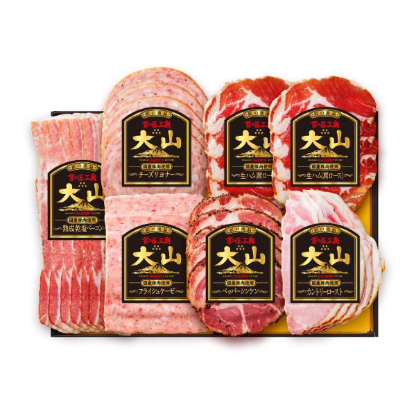 【送料無料】産地直送｜大山ハム 食の匠工房6種7品セット【鳥取県】