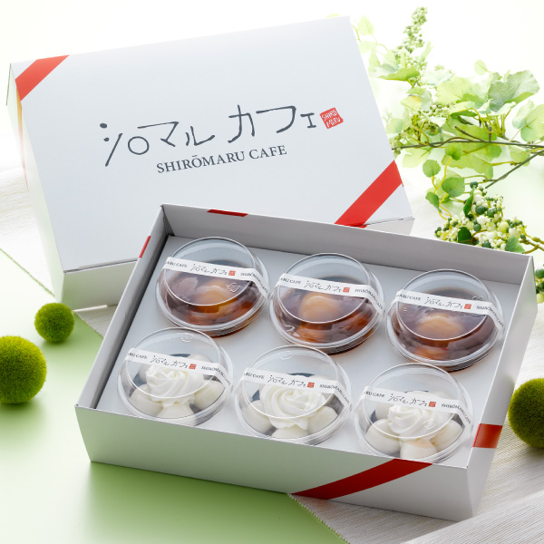 【送料無料】産地直送｜北海道シロマルカフェ 白玉スイーツセット【北海道】