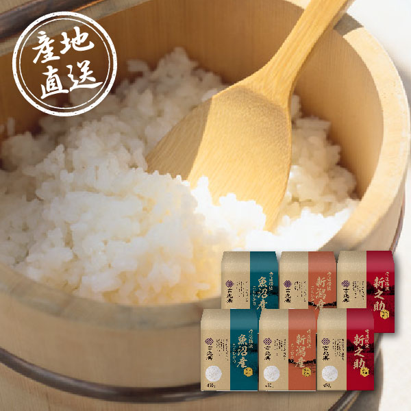 【送料無料】産地直送｜雪温精法 氷温熟成新潟産米食べくらべセットB【新潟県】