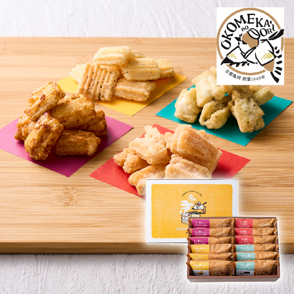 OKOMEnoKAORI 手揚げ京あられ 12袋