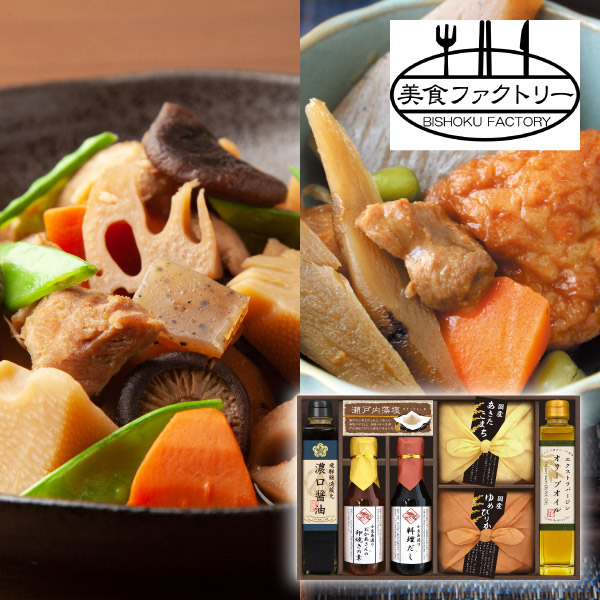 【15%OFF】美食ファクトリー こだわり調味料とお米ギフトB