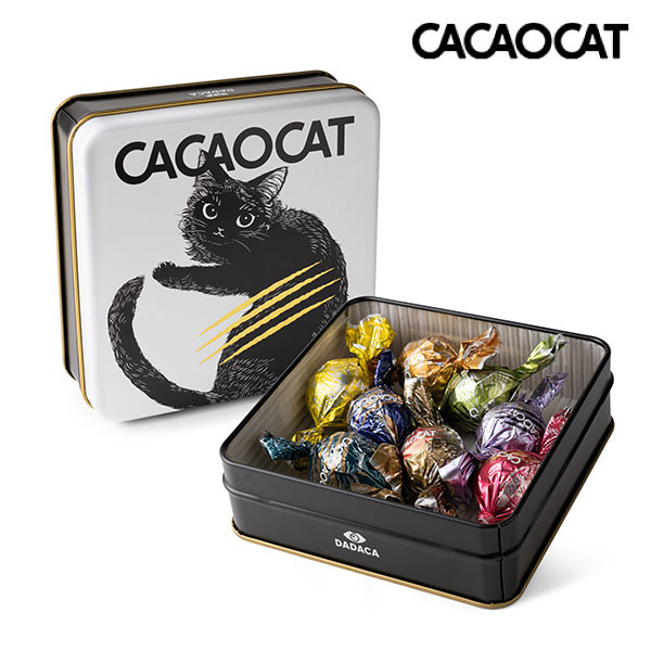 CACAOCAT缶 ミックス 8個入り WHITE