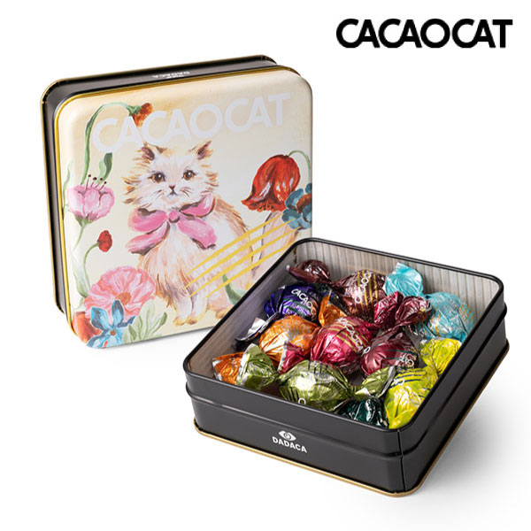 CACAOCAT缶 ミックス 8個入り FLOWER