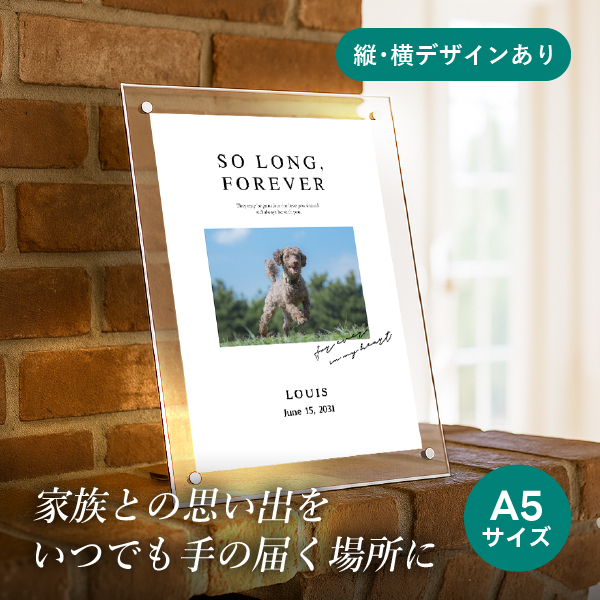 フォトメモリアルボード(ルーセント ルーカ) A5サイズ