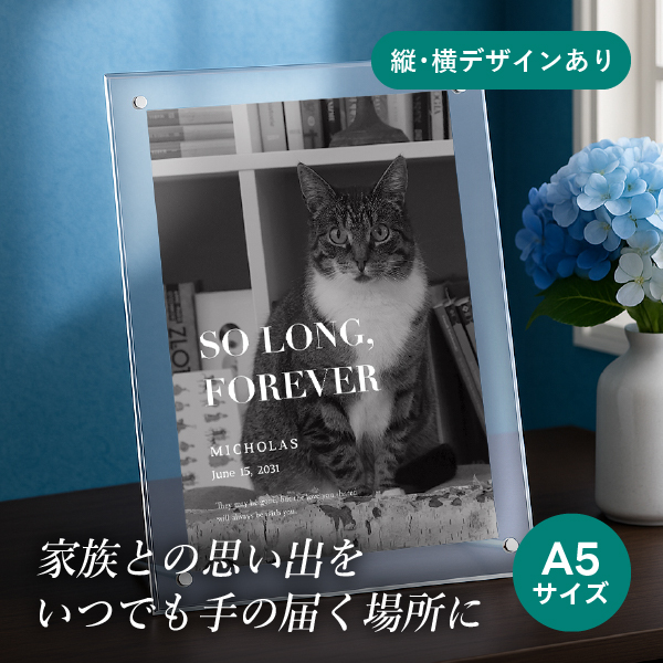フォトメモリアルボード(ルーセント バーニー シアー) A5サイズ