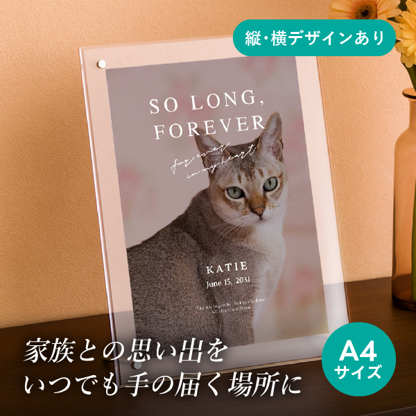 フォトメモリアルボード(ルーセント ルーカ シアー) A4サイズ