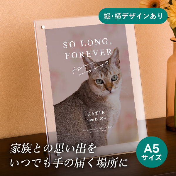 フォトメモリアルボード(ルーセント ルーカ シアー) A5サイズ