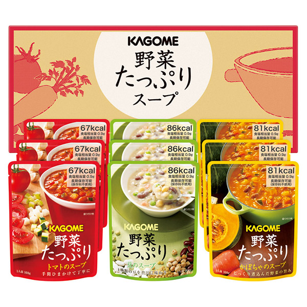 カゴメ 野菜たっぷりスープA