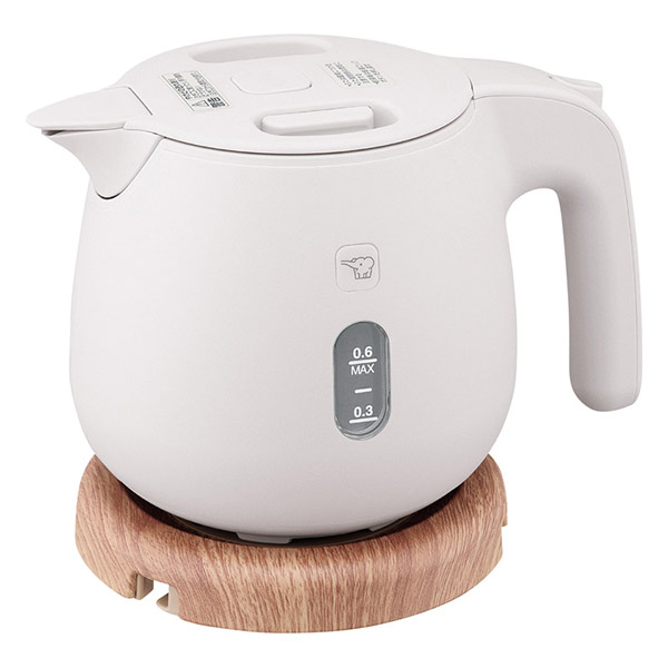 象印 電気ケトル600ml（サンドグレー）