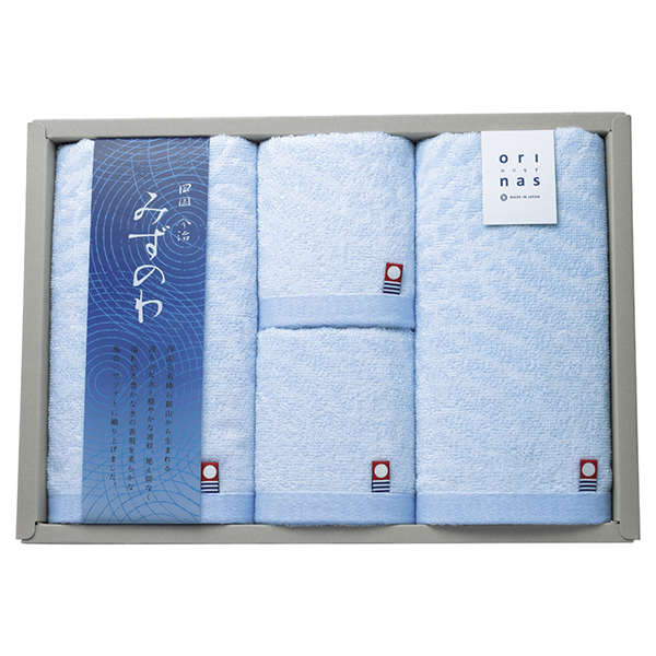 みずのわIII フェイスタオル2P ウォッシュタオル2P