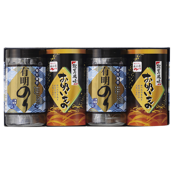 有明のり・永谷園松茸風味お吸い物詰合せC