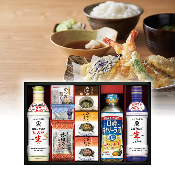 キッコーマン塩分ひかえめ生しょうゆ＆バラエティギフトD
