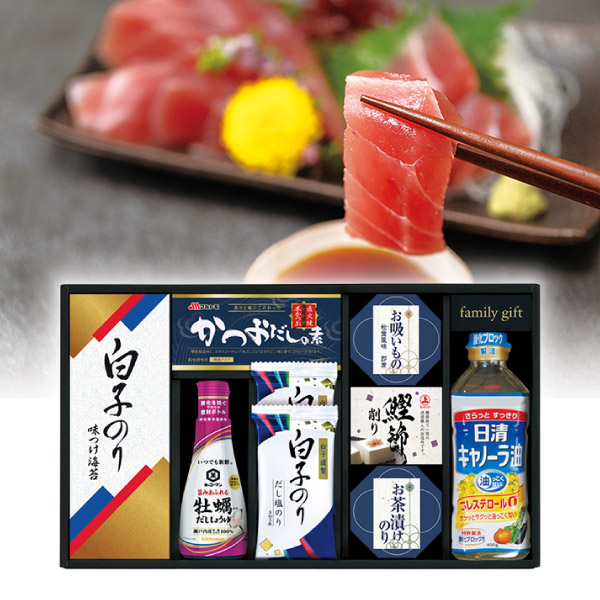キッコーマンしょうゆ＆白子のり食卓詰合せD