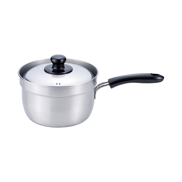 燕三 IH対応ふきこぼれにくい片手鍋18cm