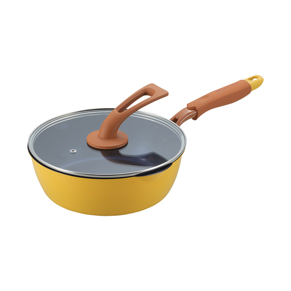 一条もんこのカレーパンガラス蓋付き24cm