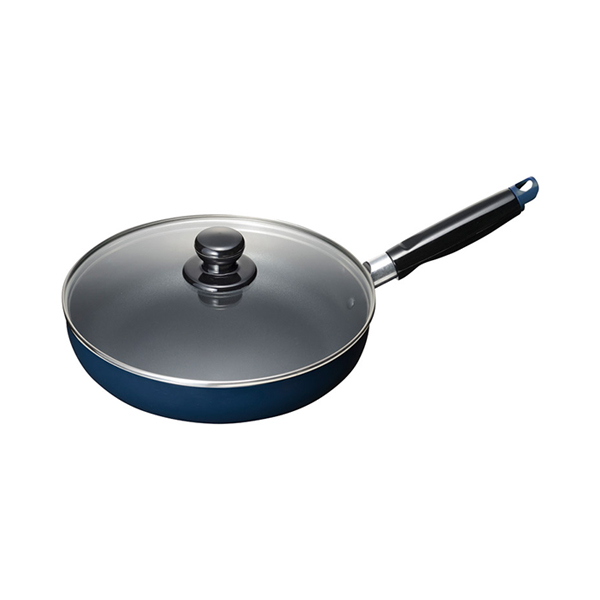 スティージーII IH対応ガラス蓋付フライパン24cm