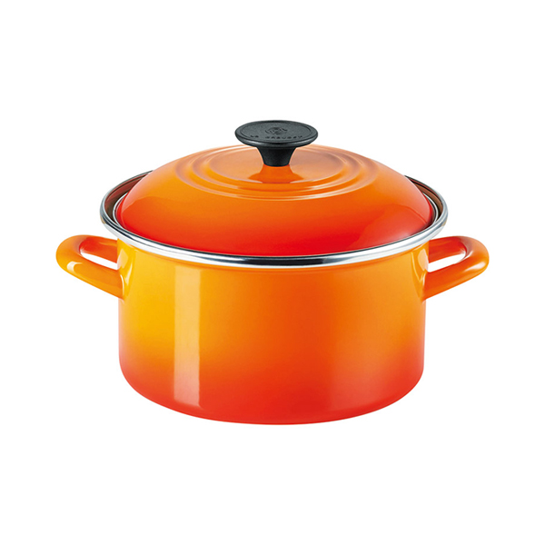 ル・クルーゼ EOS キャセロール20cm（オレンジ）