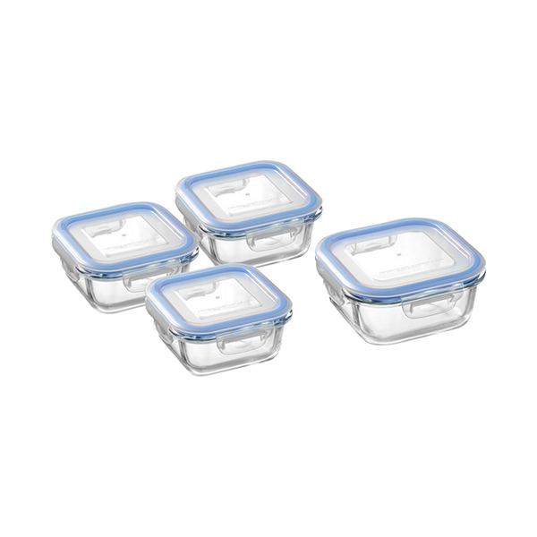 レッシュ 耐熱ガラス容器4点セット