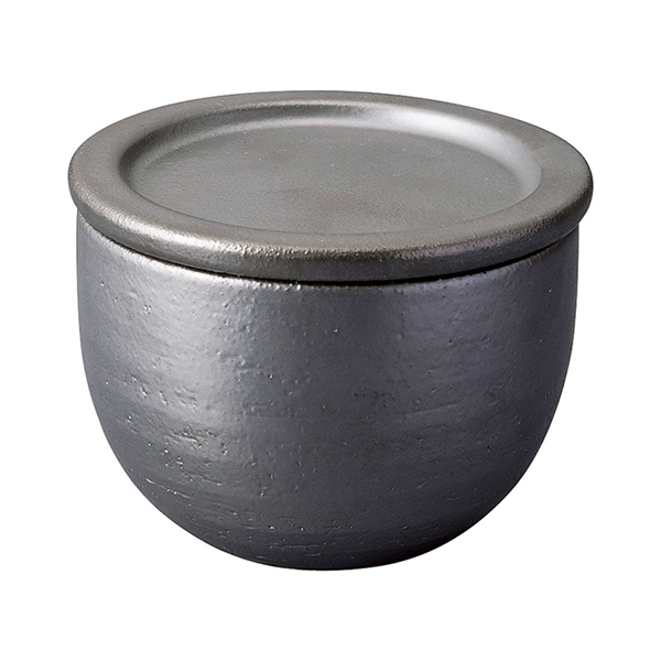 信楽焼 Hangout ライスコンテナ（ブラック）