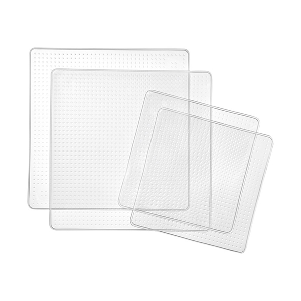 ラクーニ 角型シリコーンラップ（4枚入）