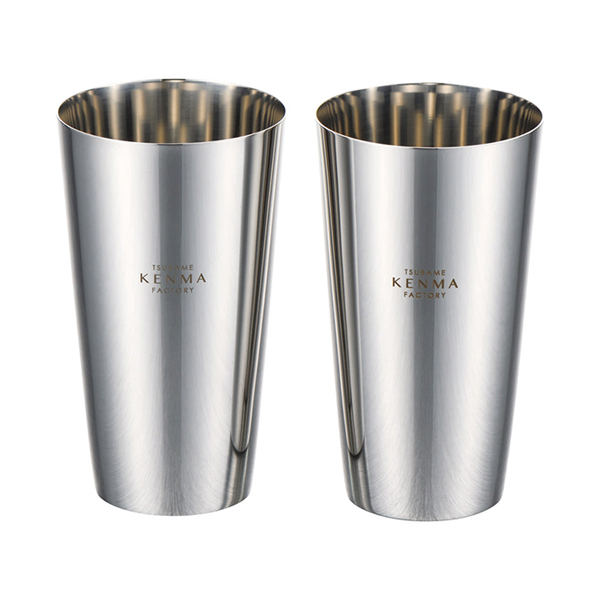 燕研磨ファクトリー ステンレスタンブラー400ml 2P