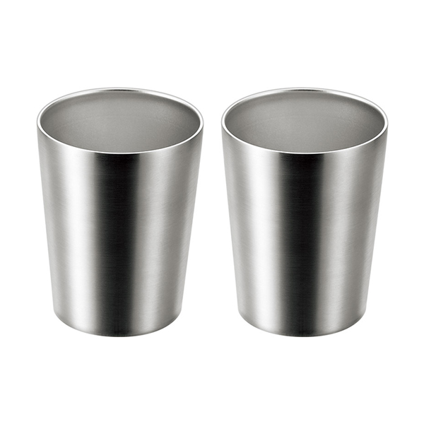 ニューラフィネス ステンレス二重タンブラー280ml 2P