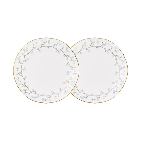 ノリタケ ホワイトベル プレートペアセット