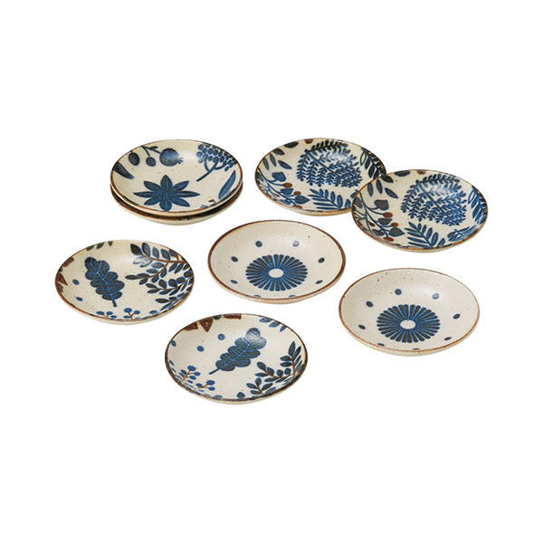 ミニラボ 藍プチプレート8P