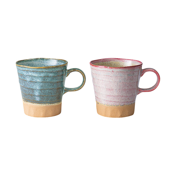 美濃窯変 マグペア 木箱入