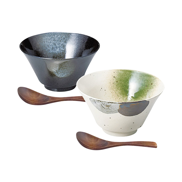 インスタン丼ペア（窯変）