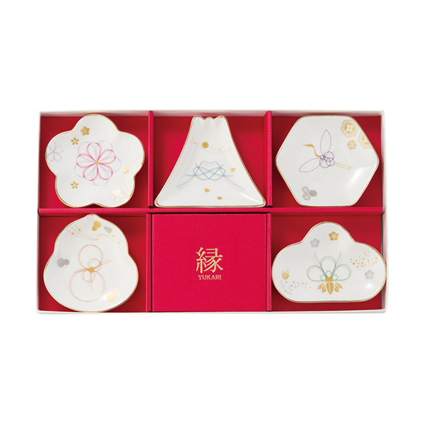 縁-yukari- 五様小皿揃