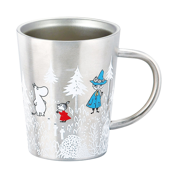 ムーミン 二重マグ（森）