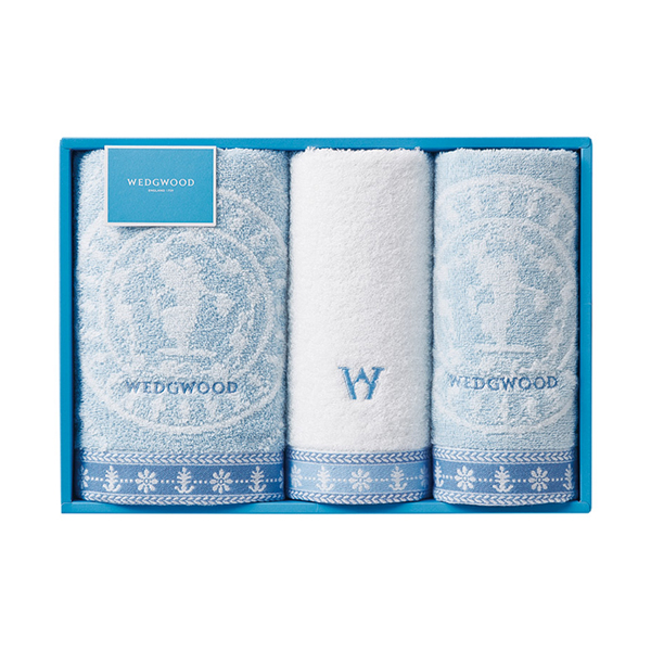 ウェッジウッド フェイス1P・ウォッシュタオル2P
