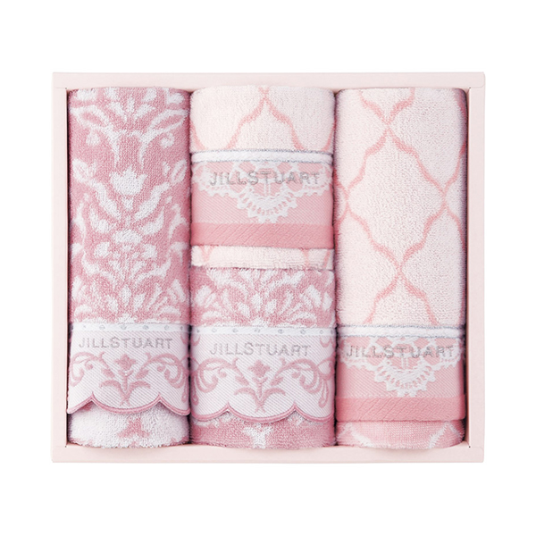 ジルスチュアート ブルームオーナメント フェイス2P・ウォッシュタオル2P