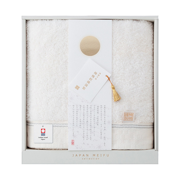 JAPAN MEIFU selection 楠橋紋織謹製 天の川 バスタオル（ベージュ）
