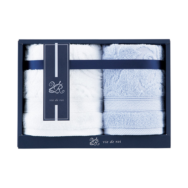 vie de roi 今治タオルオーヴ フェイス1P・ウォッシュタオル1P