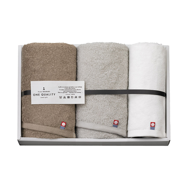 今治タオル ONE QUALITY フェイス2P・ウォッシュタオル1P