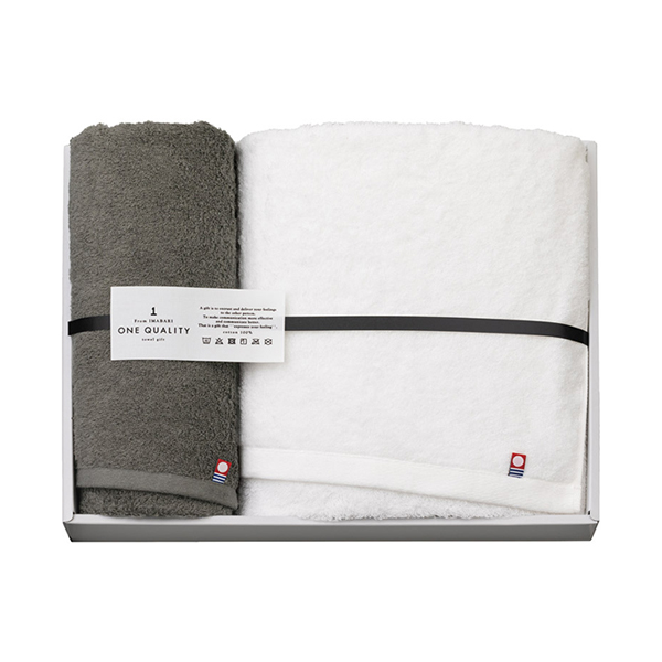 今治タオル ONE QUALITY バス1P・フェイスタオル1P