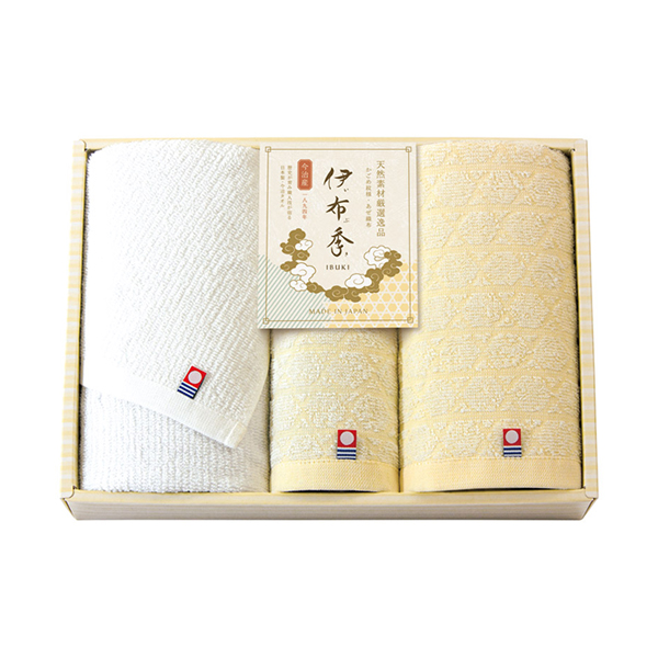 今治 伊布季〈IBUKI〉 日本製 愛媛今治 フェイス2P・ハンドタオル1P