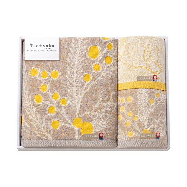 Taoyaka タオルセット （ミモザ）A