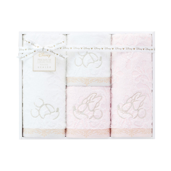 ディズニー プレミアム エターナリー フェイス2P・ゲストタオル2P（ミックス）