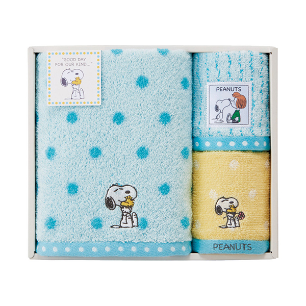 ピーナッツ スヌーピー ハグ バス1P・ウォッシュタオル2P