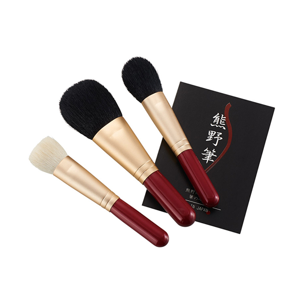 熊野化粧筆セット 筆の心 D